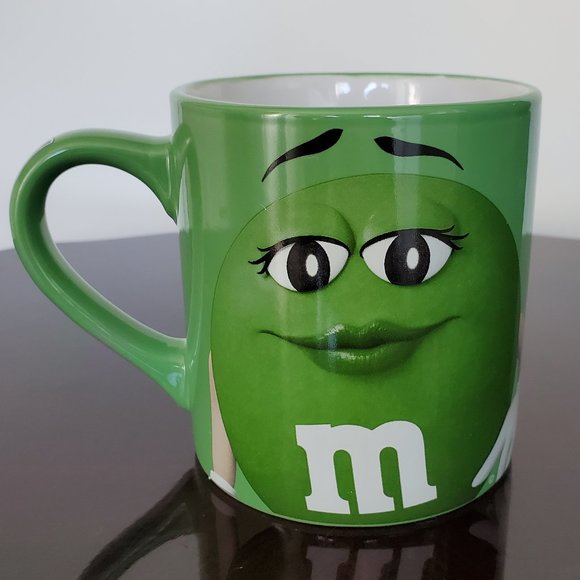 M&M'S Other - Official GREEN M&M Coffee Tea Beverage Mug Novelty Graphic Logo Candy Like New